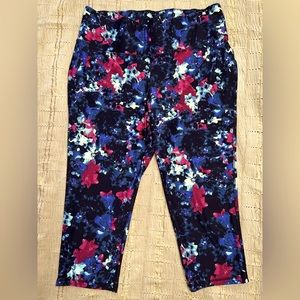 Livi Active Multicolor Floral Leggings - size 18/20
